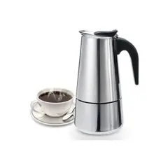 GENERICO - Cafetera Portátil 9 Tazas Acero Inoxidable