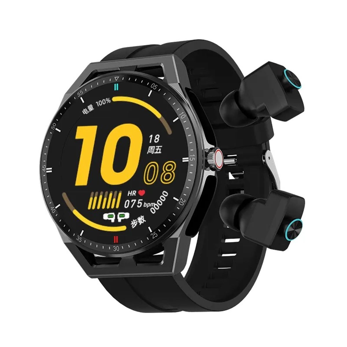 GENERICO - Reloj Inteligente Smartwatch Bluetooth con Auriculares T20