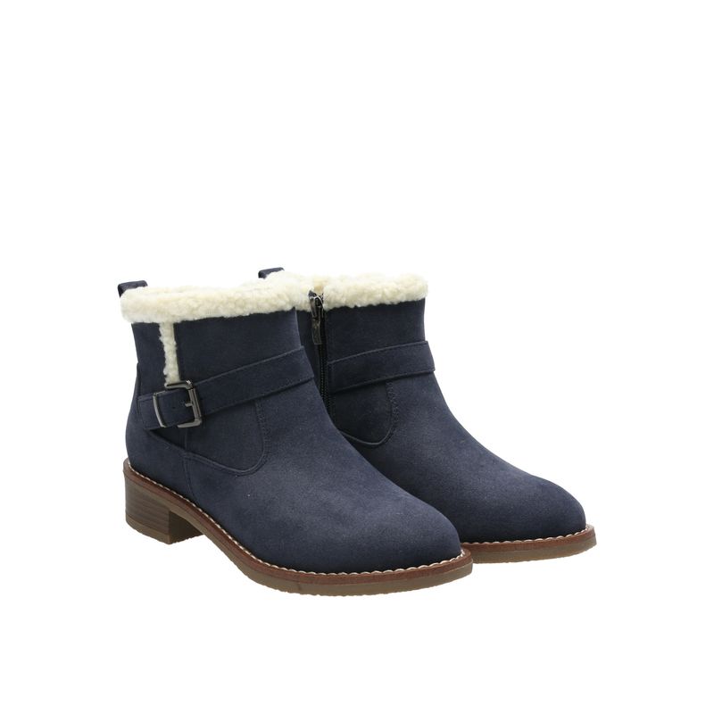 AZALEIA - Botín Mujer Satu Azul Navy AZALEIA