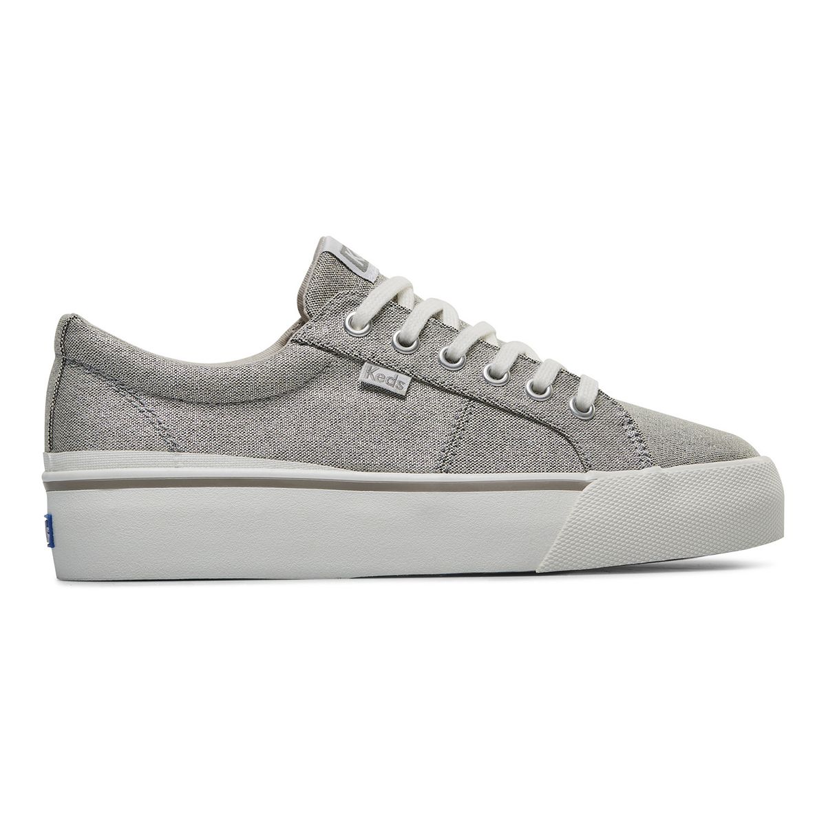 KEDS - Zapatilla Mujer Jump Kick Duo Metal Plateado KEDS