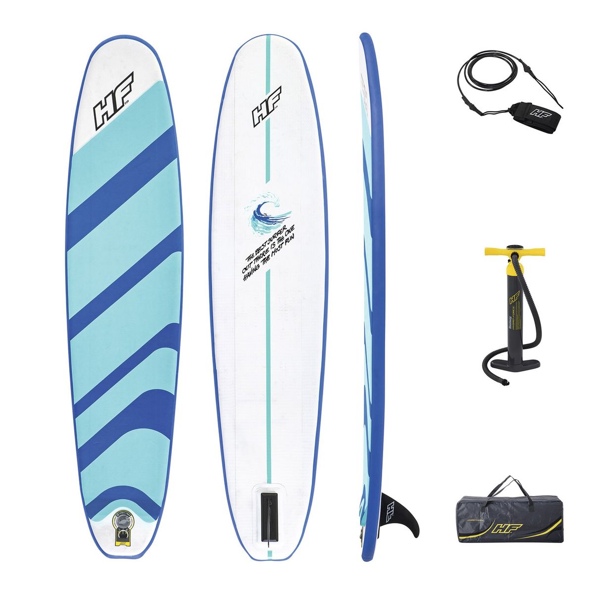 BESTWAY - Tabla Surf Inflable Compact 2.43Mx57Cm Bestway