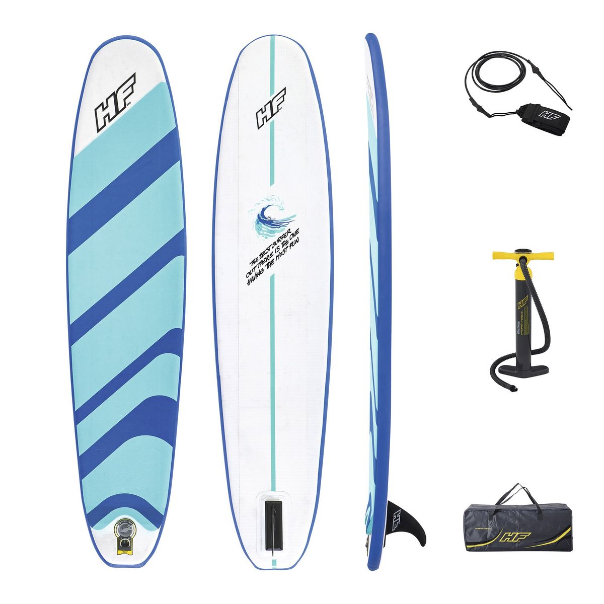 BESTWAY - Tabla Surf Inflable Compact 2.43Mx57Cm Bestway