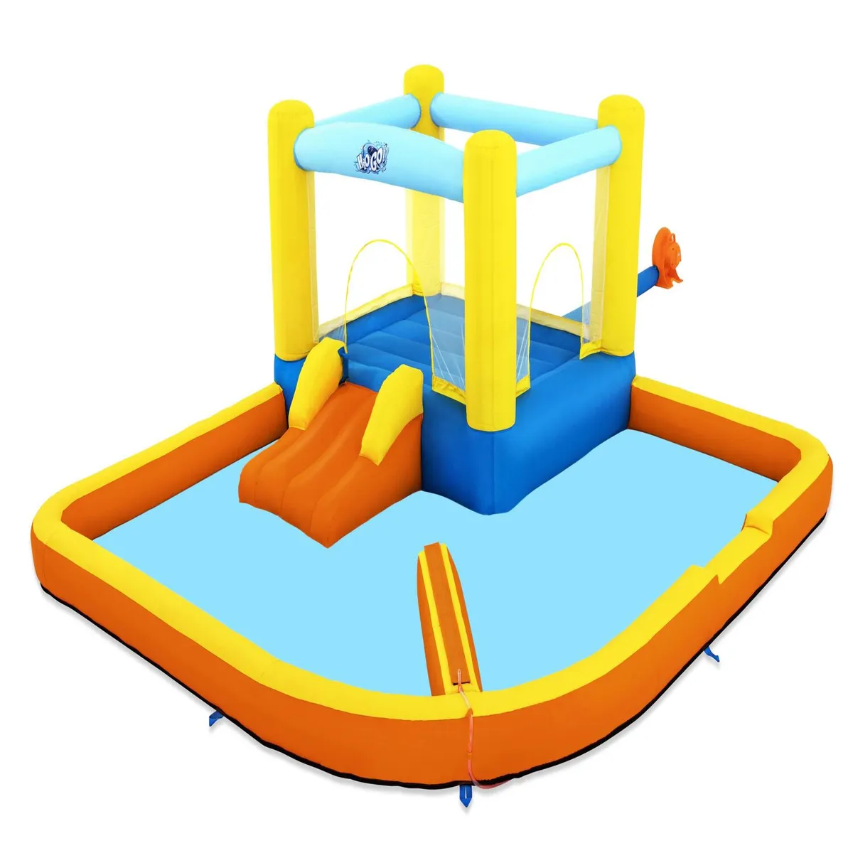 BESTWAY - Parque Acuático Inflable Beach Bounce 3.65X3.40X1.52M Bestway