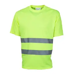 JAYSON - Polera Alta Visibilidad MC Cuello Polo Amarillo AV