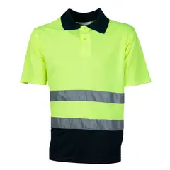 JAYSON - Polera Alta Visibilidad MC Cuello Camisero