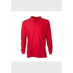JAYSON - Polera Piqué 80/20 Manga Larga Hombre