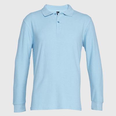 Imagen 1 del producto Polera Piqué 80/20 Manga Larga Hombre