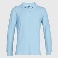 Polera Piqué 80/20 Manga Larga Hombre