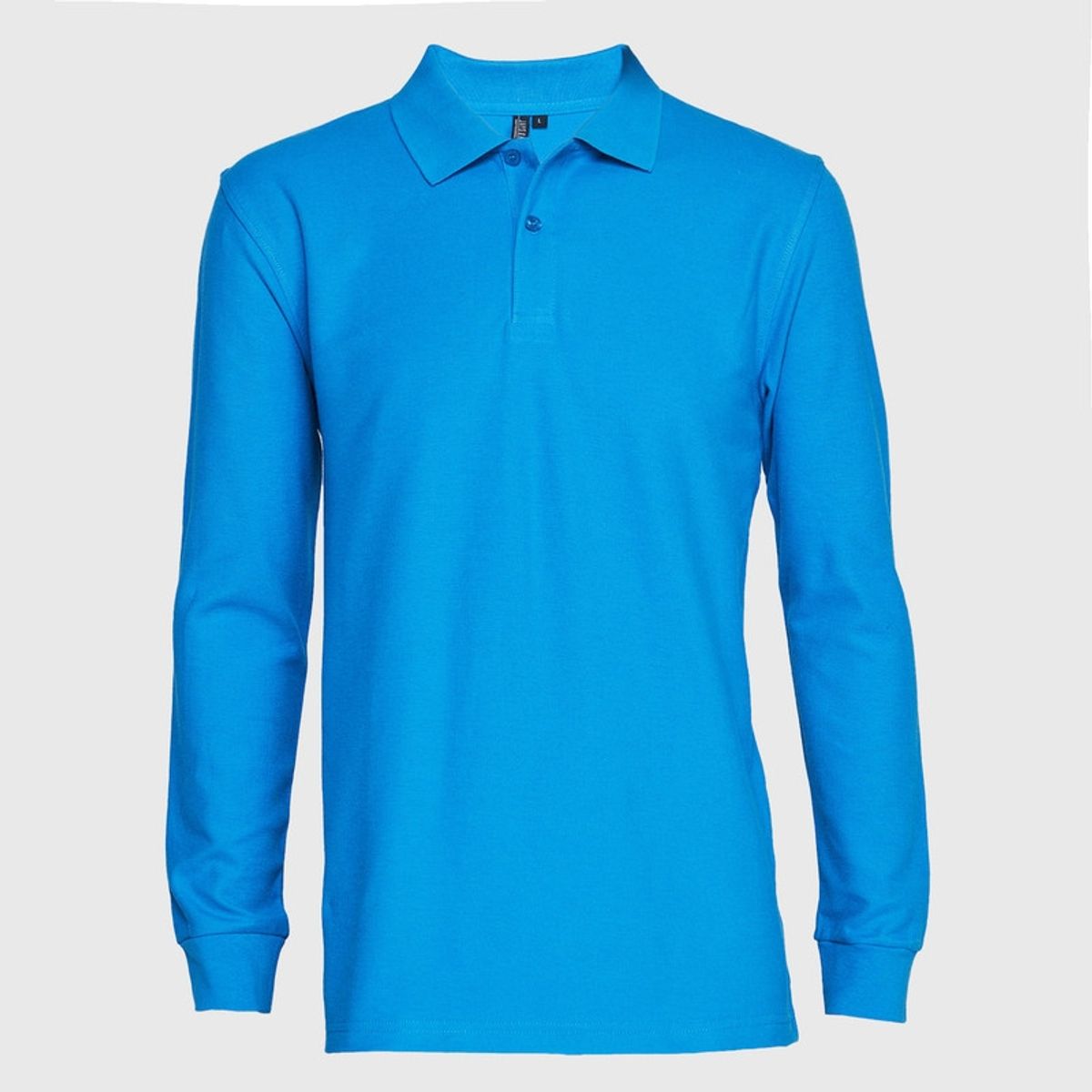 JAYSON - Polera Piqué 80/20 Manga Larga Hombre