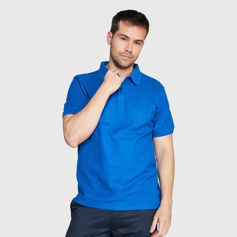 JAYSON - Polera Piqué TC 65/35 M/C Hombre
