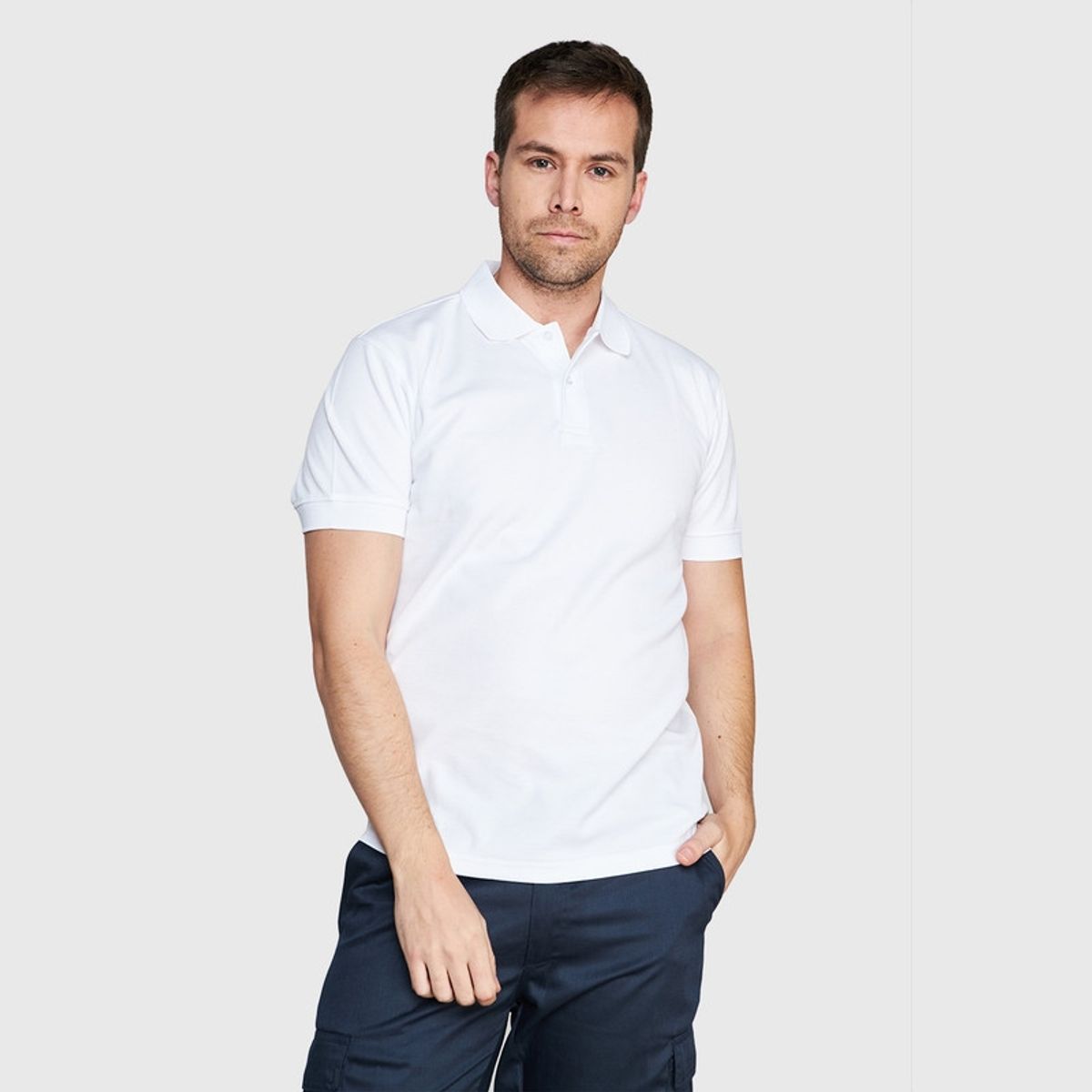 JAYSON - Polera Mc Hombre Waffle