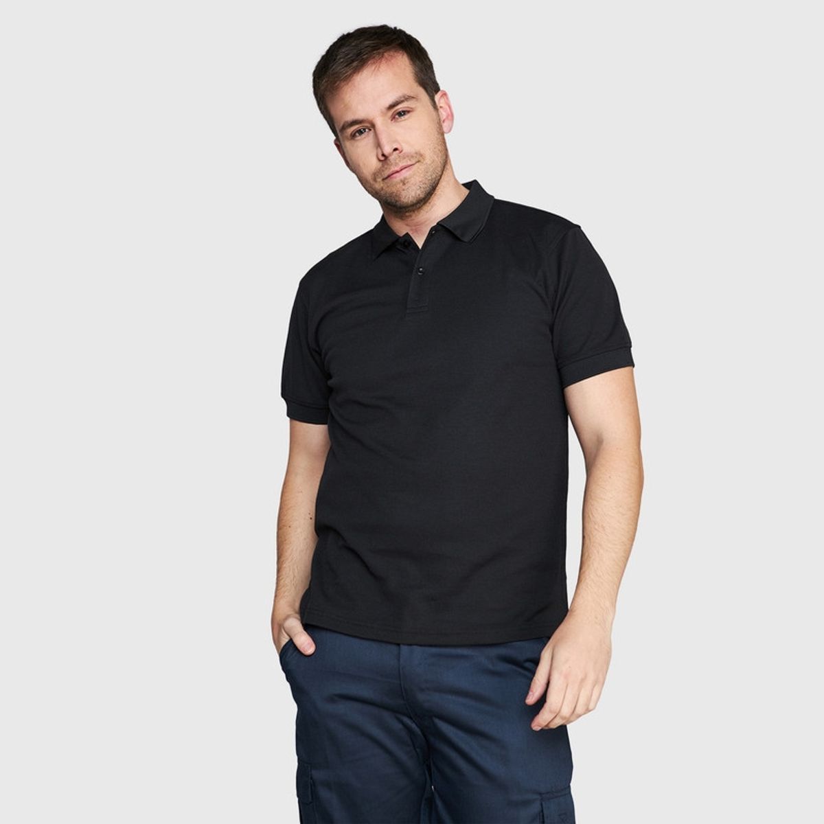 JAYSON - Polera Mc Hombre Waffle