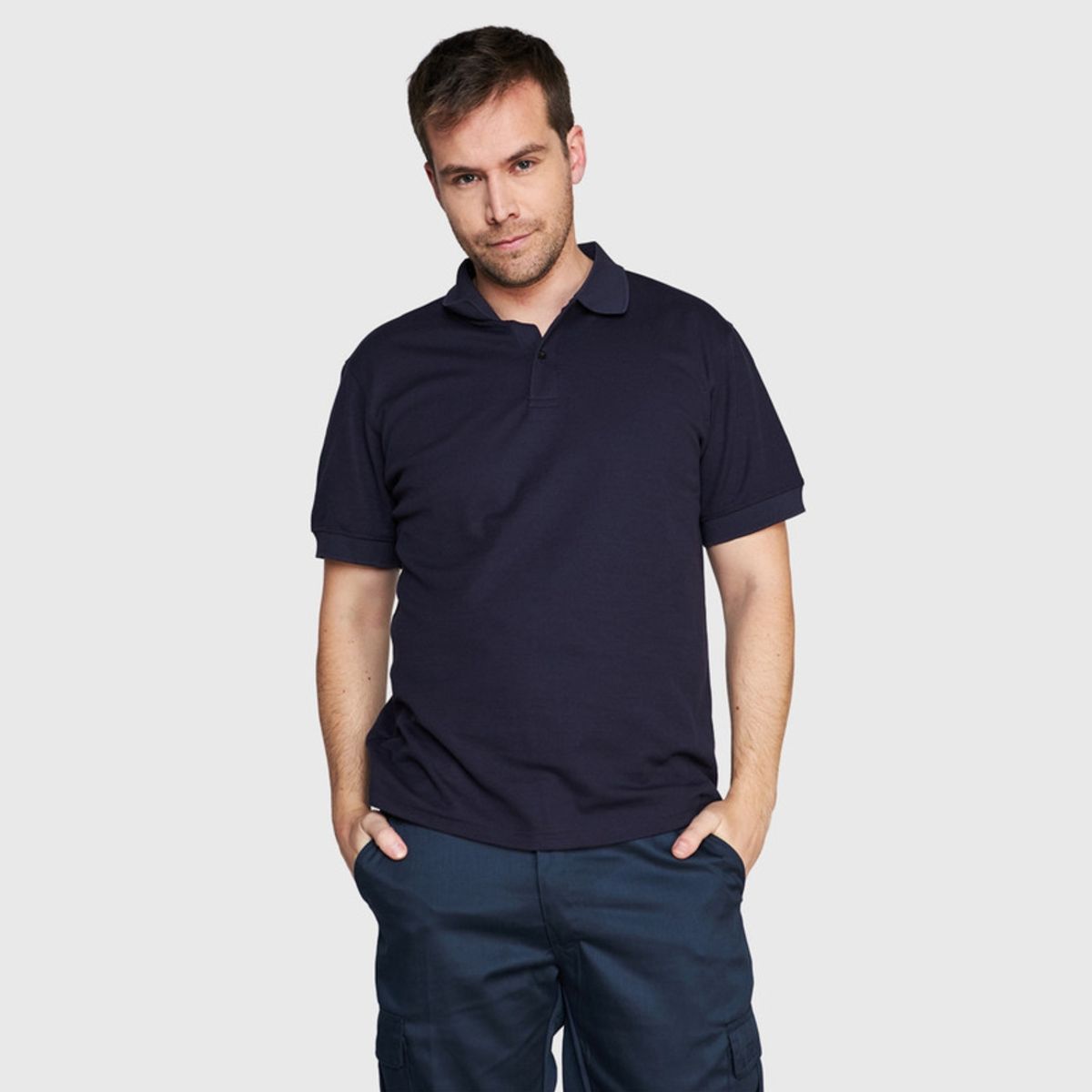 JAYSON - Polera Mc Hombre Waffle