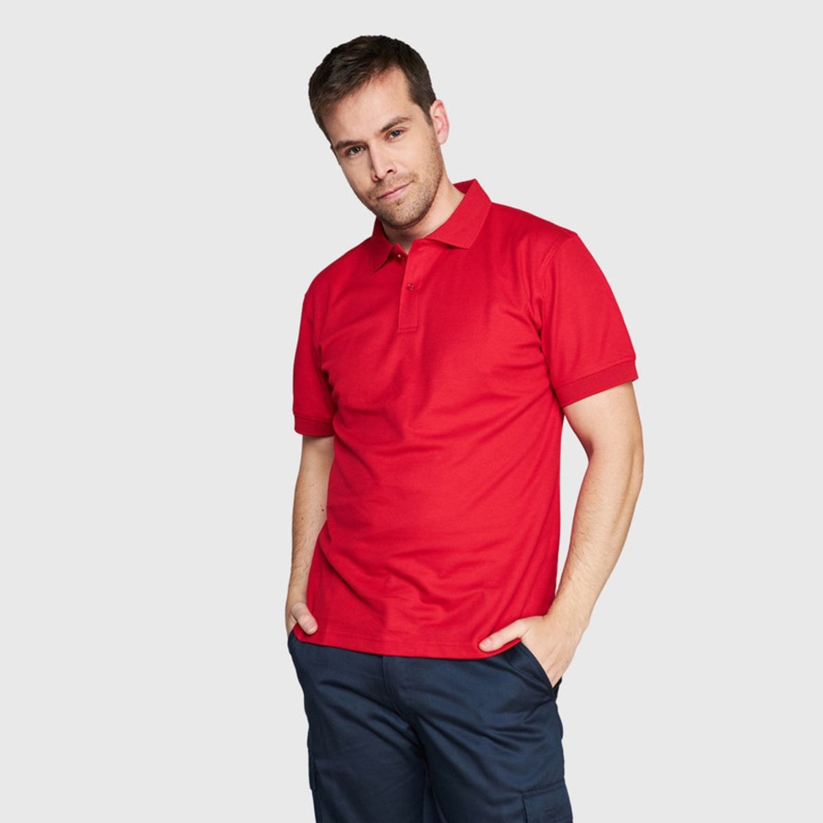 JAYSON - Polera Mc Hombre Waffle