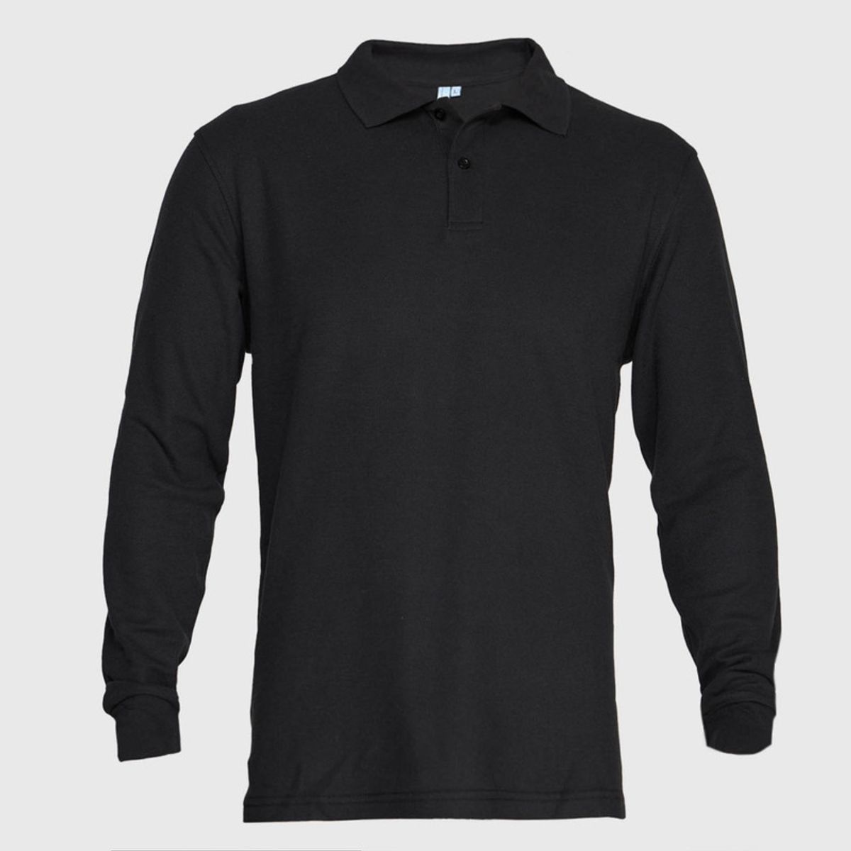 JAYSON - Polera Piqué TC 65/35 Manga Larga Hombre