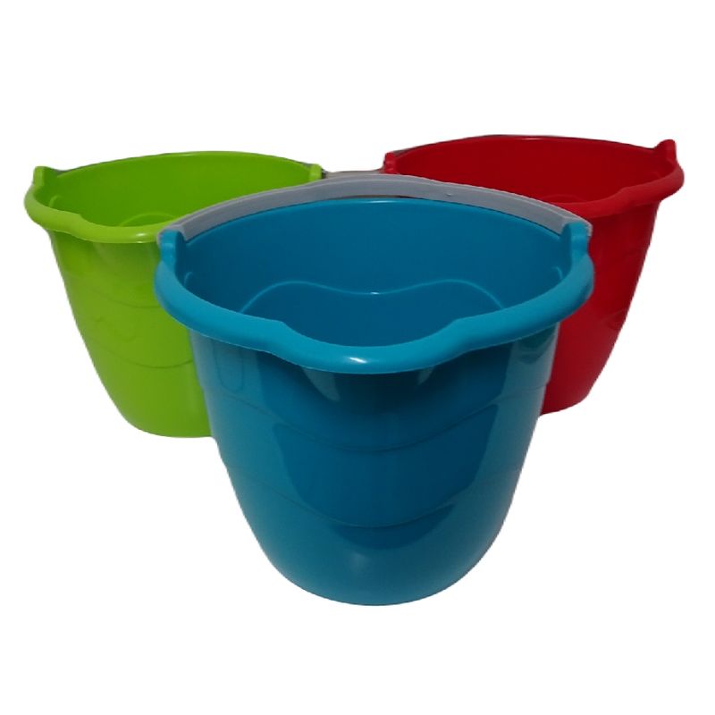 GENERICO - Balde Plásticos 10 Litros Colores