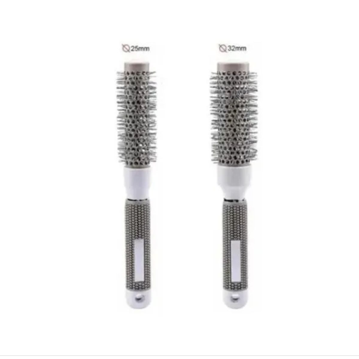 GENERICO - Pack 2 Cepillos Térmicos Brushing Alisado 25mm-32mm