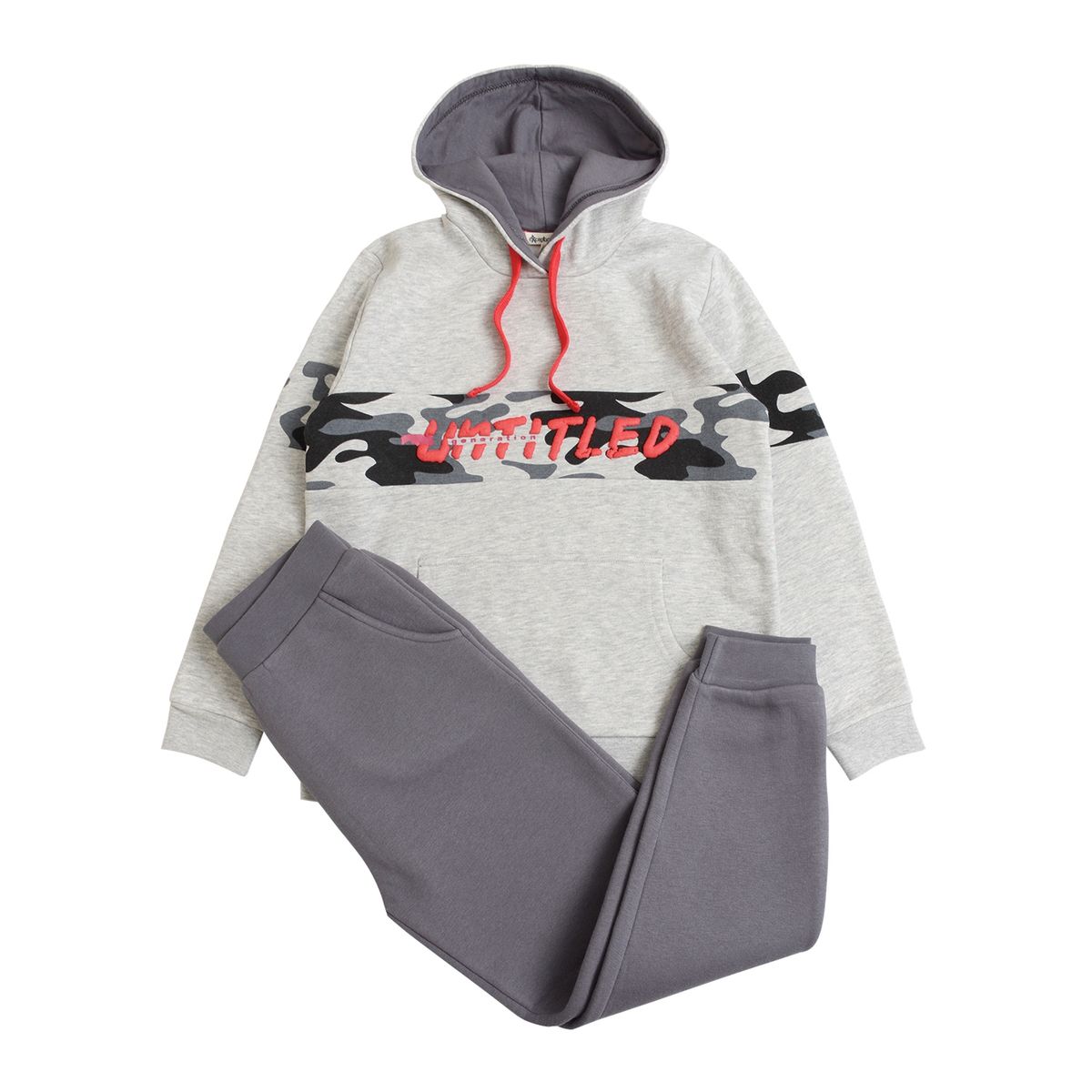 EXCEPTION - Conjunto Polerón y Pantalón de Buzo Franela Niño Exception