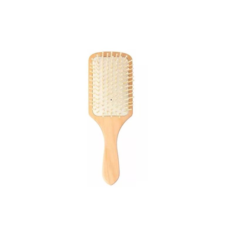 GENERICO - Pack X 3 Cepillos De Madera Para Cabello Cuidado