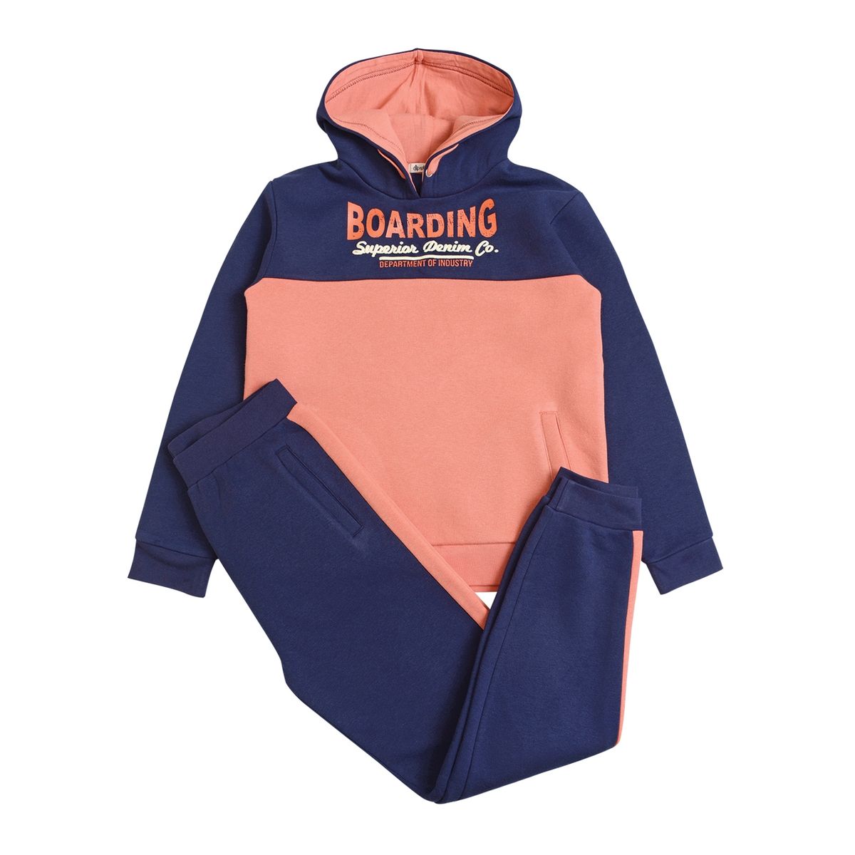 EXCEPTION - Conjunto Polerón y Pantalón de Buzo Franela Niño Exception