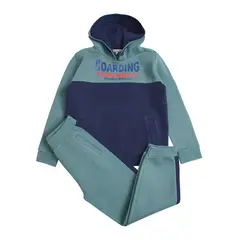 EXCEPTION - Conjunto Polerón y Pantalón de Buzo Franela Niño