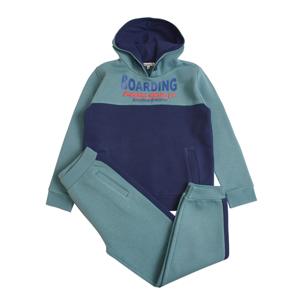 EXCEPTION - Conjunto Polerón y Pantalón de Buzo Franela Niño Exception