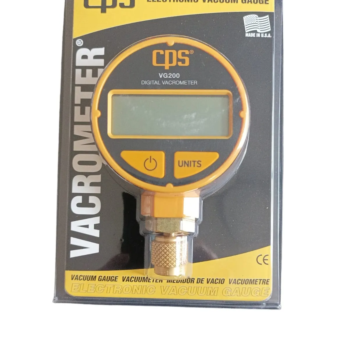 CPS UVIEW - Vacuómetro Medidor De Vacío Digital CPS