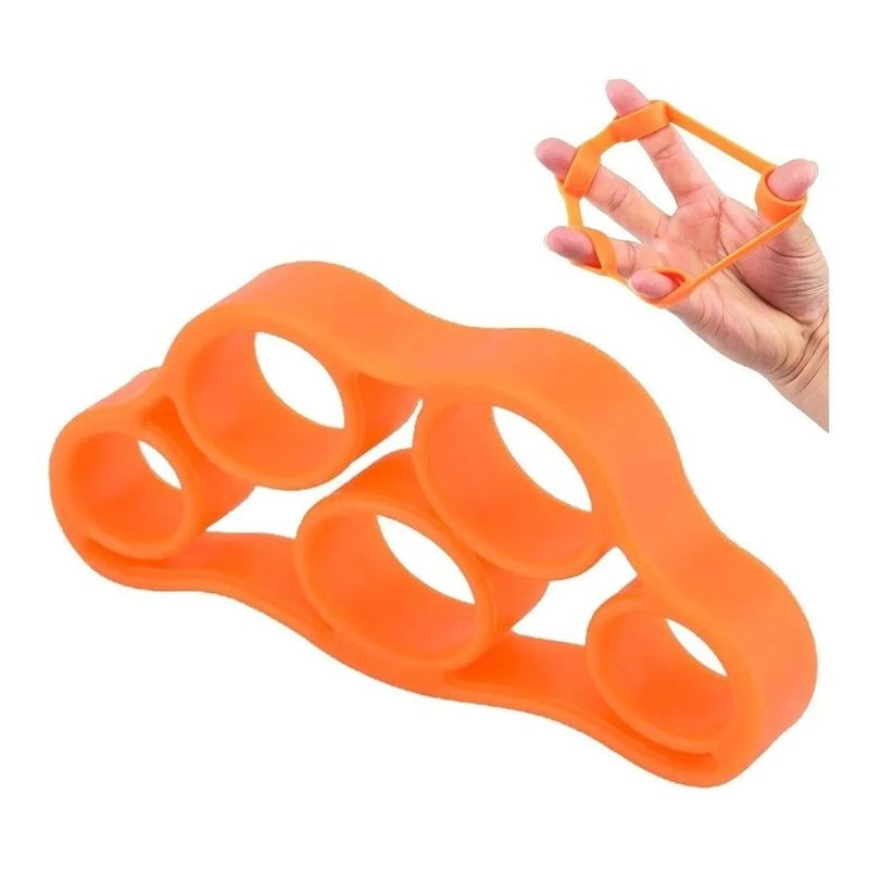 GENERICO - Ejercitador De Silicona Dedos Agarre Hand Grips Terapias Ejercicios
