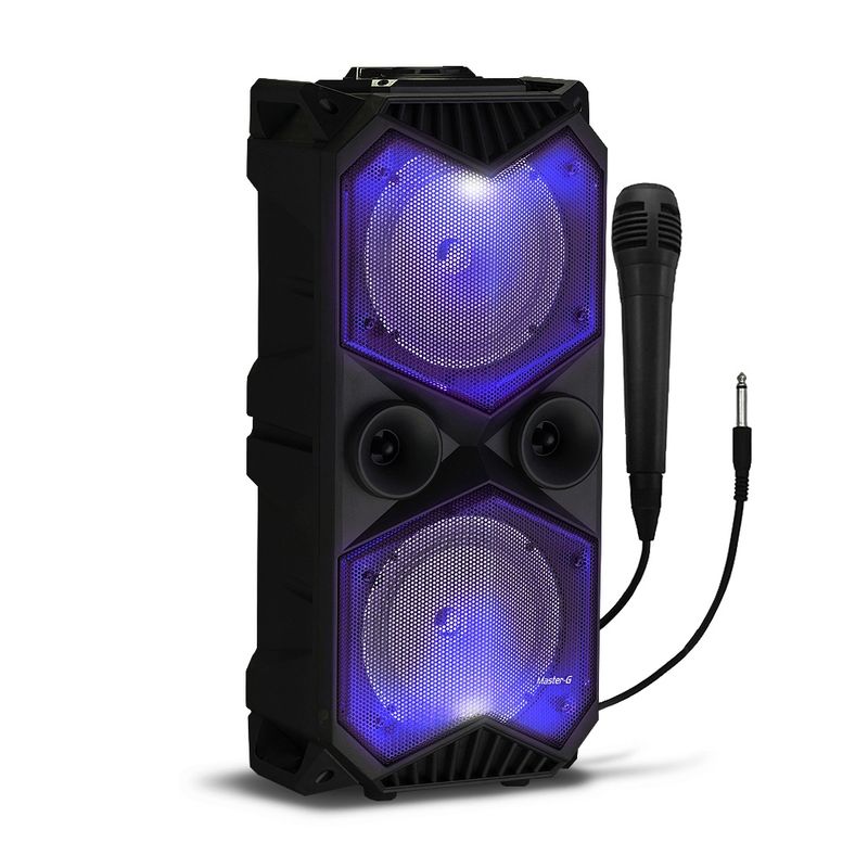 MASTER G - Parlante Karaoke Portátil Bluetooth Master G + Micrófono