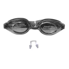GENERICO - Lentes Natacion Gafas Piscina Unisex Tapones Oidos Negro