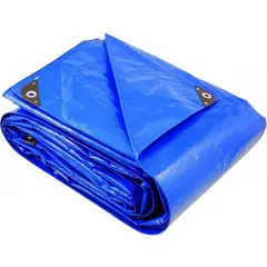 ALL CLEAN - LONA CARPA MULTIUSO 3x5 MTS AZUL CON OJETILLOS