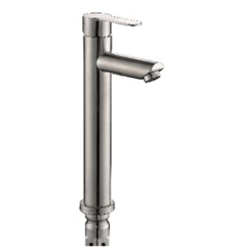 TAUMM - MONOMANDO LAVATORIO ALTO MODERN INOX