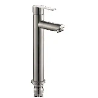 TAUMM - MONOMANDO LAVATORIO ALTO MODERN INOX