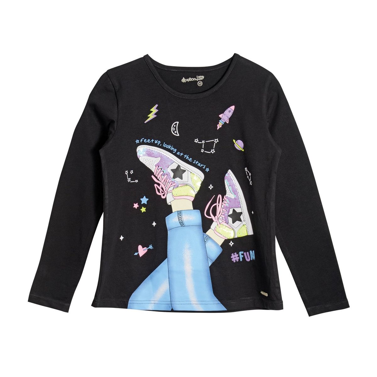 EXCEPTION - Polera Niña Exception