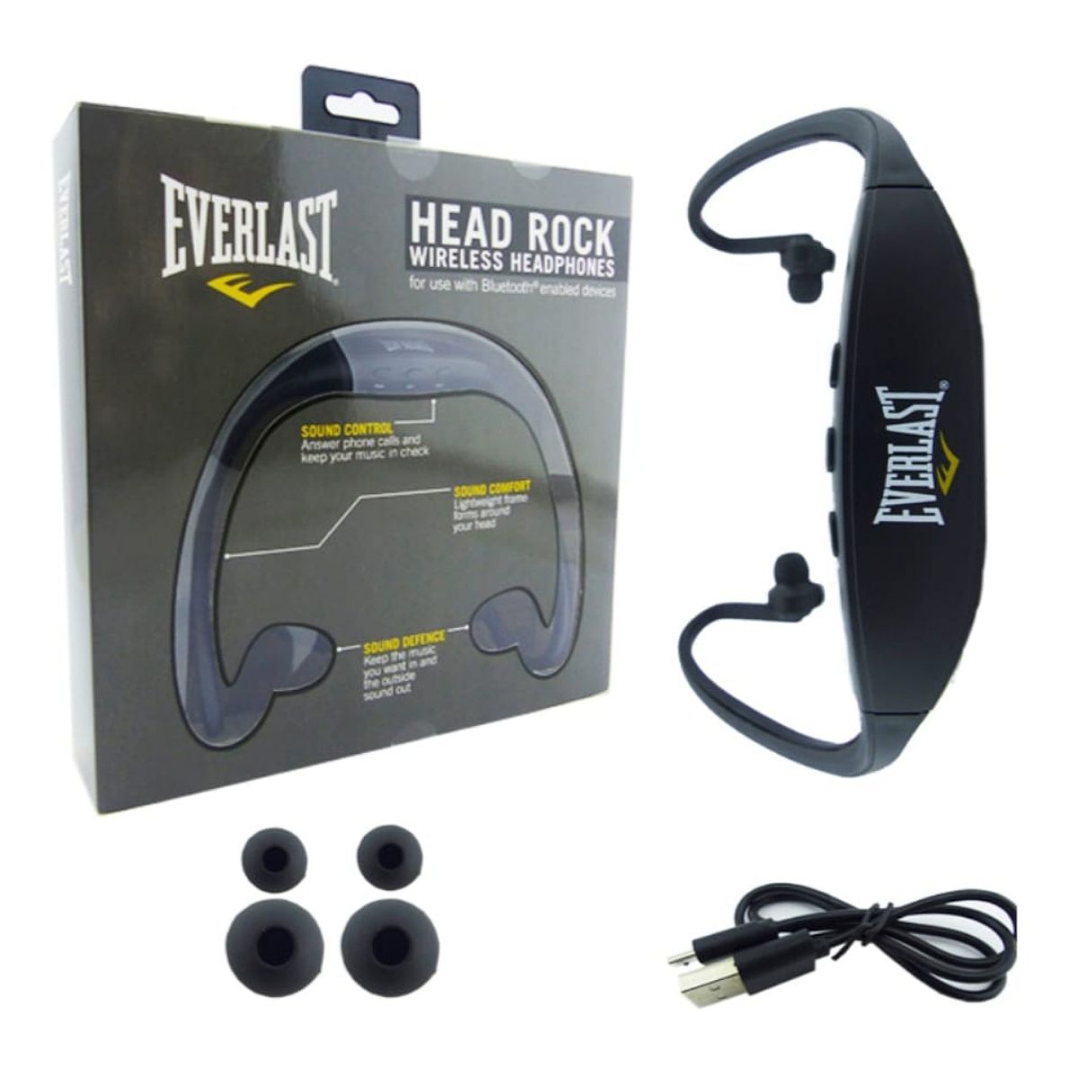 Audífonos SPORT con Bluetooth everlast, marca EVERLAST - Foto 2