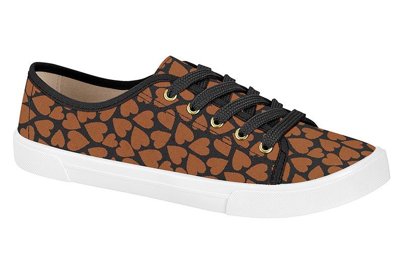 Zapatilla Camel Negro