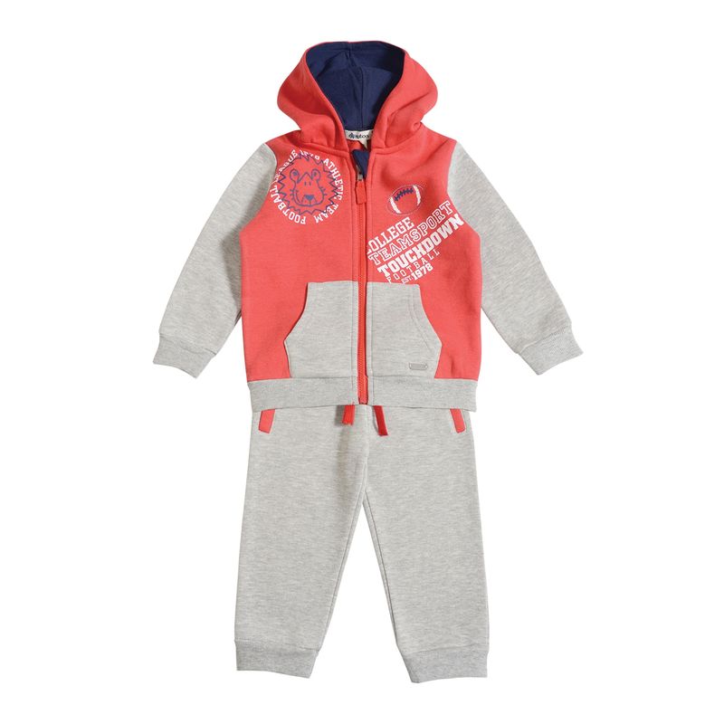 EXCEPTION - Conjunto Polerón y Pantalón de Buzo Franela Bebé Niño Exception