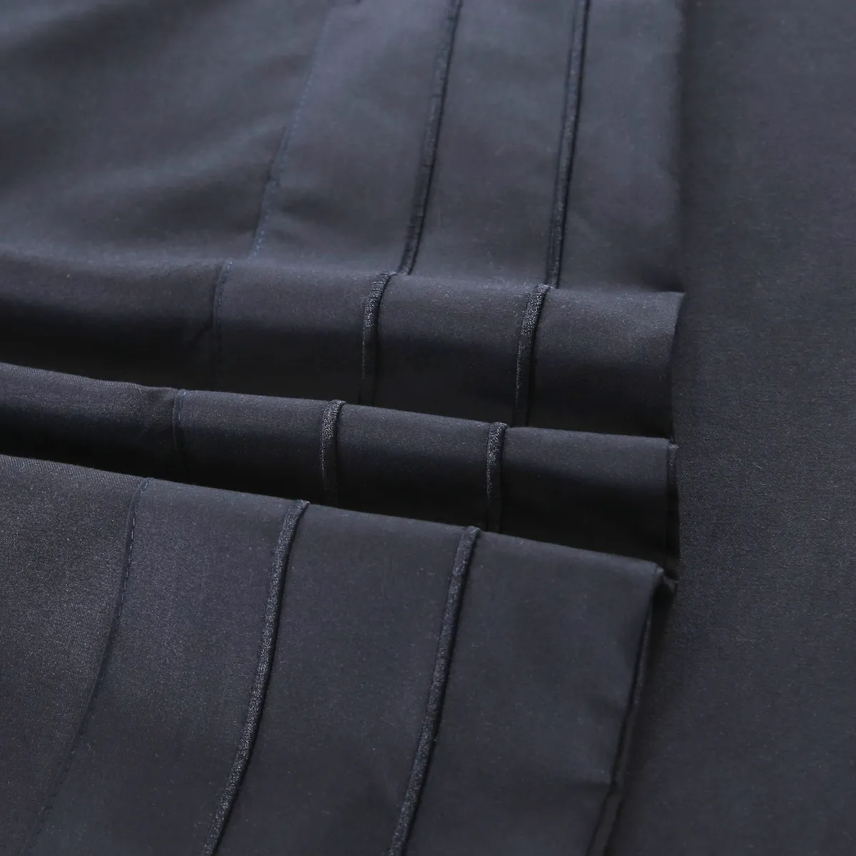 BJ HOGAR - Juego de Sábanas 2 Plazas 500 Hilos Algodón - Negro