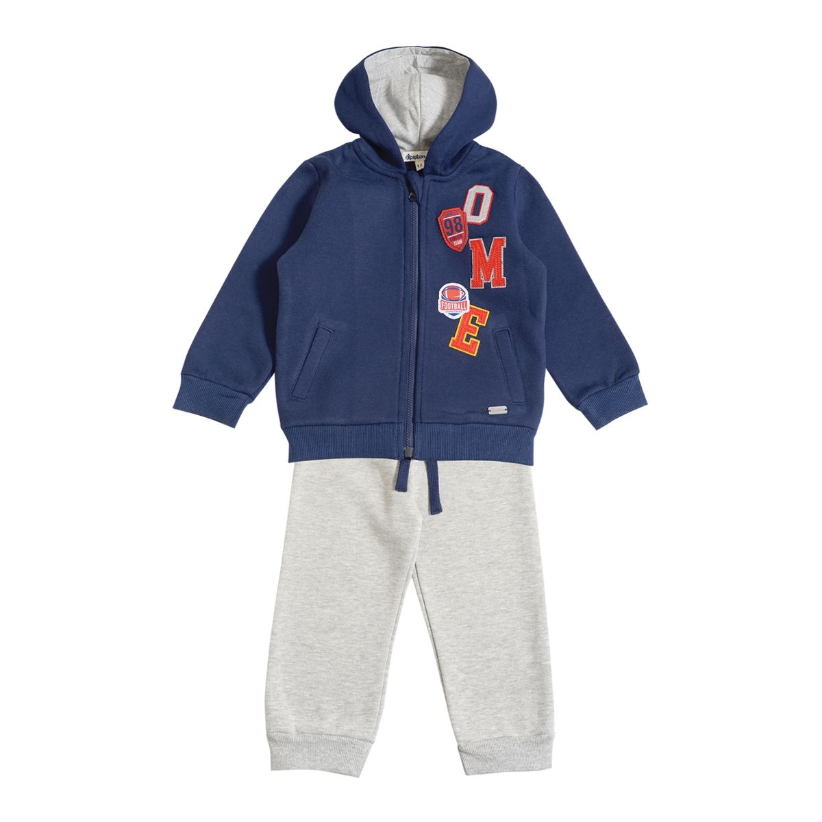 EXCEPTION - Conjunto Polerón y Pantalón de Buzo Franela Bebé Niño Exception