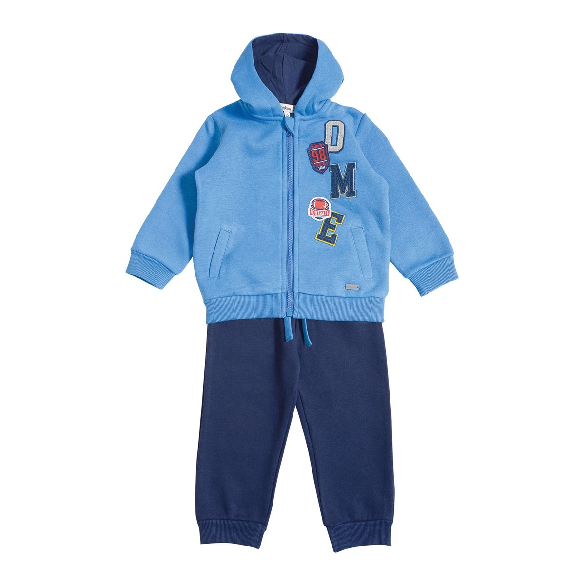 EXCEPTION - Conjunto Polerón y Pantalón de Buzo Franela Bebé Niño Exception