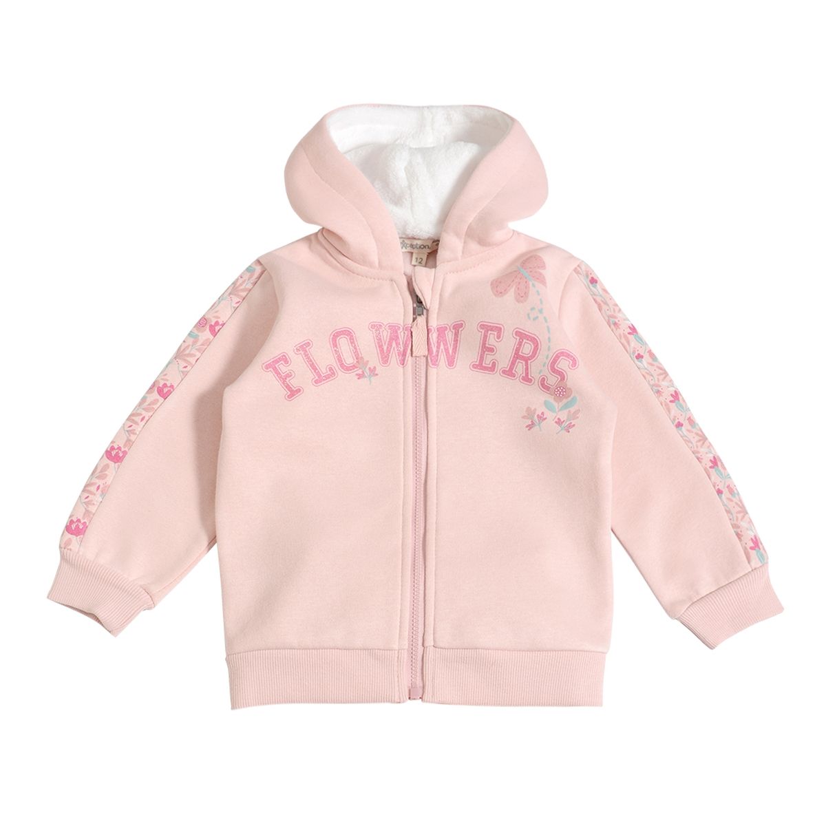 EXCEPTION - Conjunto Polerón y Pantalón de Buzo Franela Bebé Niña Exception