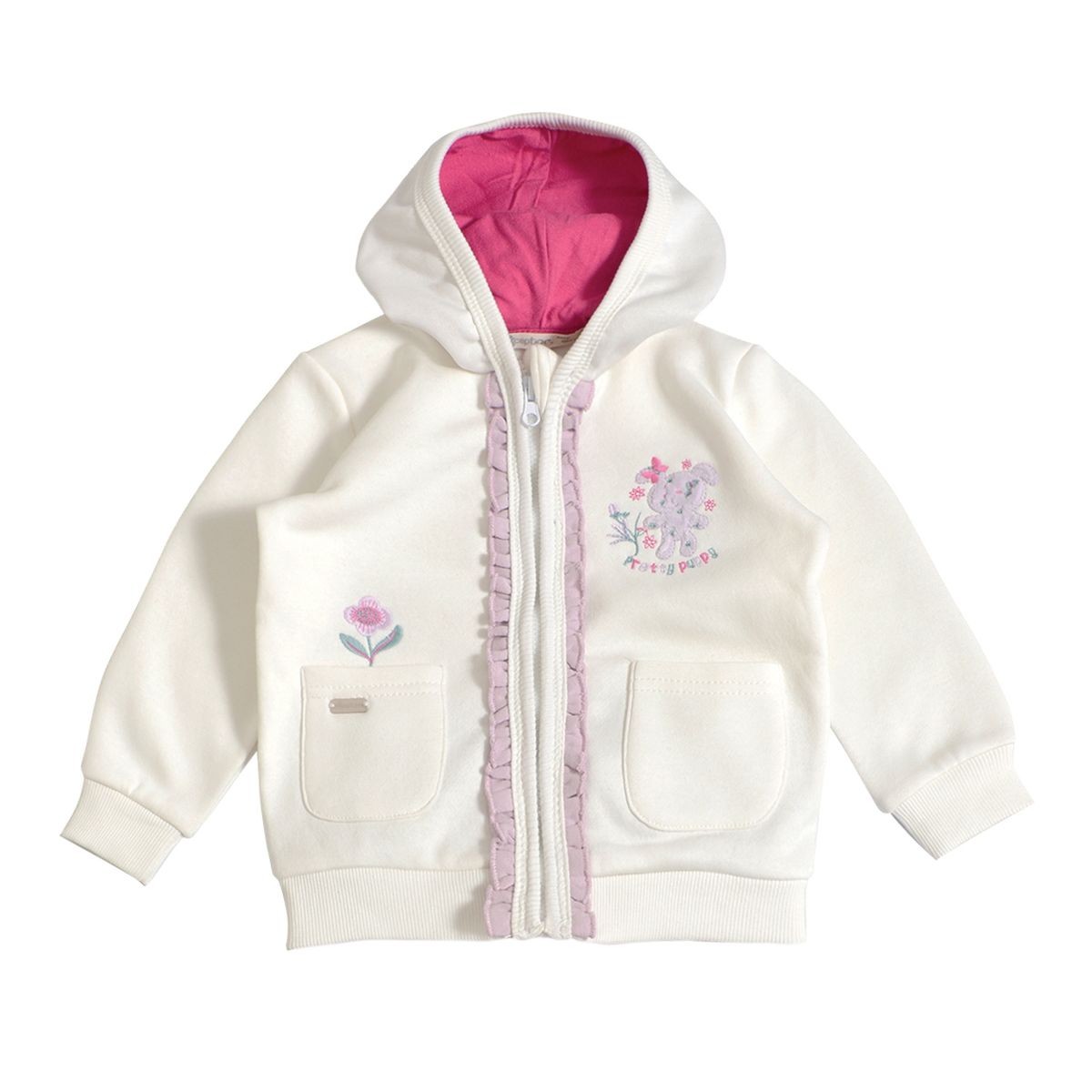 EXCEPTION - Conjunto Polerón y Pantalón de Buzo Franela Bebé Niña Exception