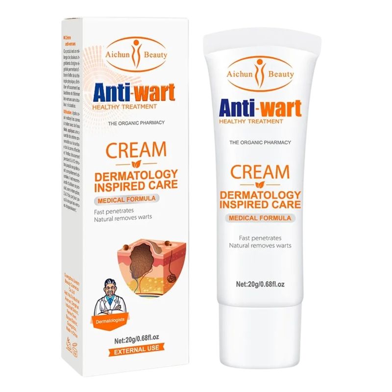 AICHUN BEAUTY - Crema Anti Verrugas Tratamiento Saludable