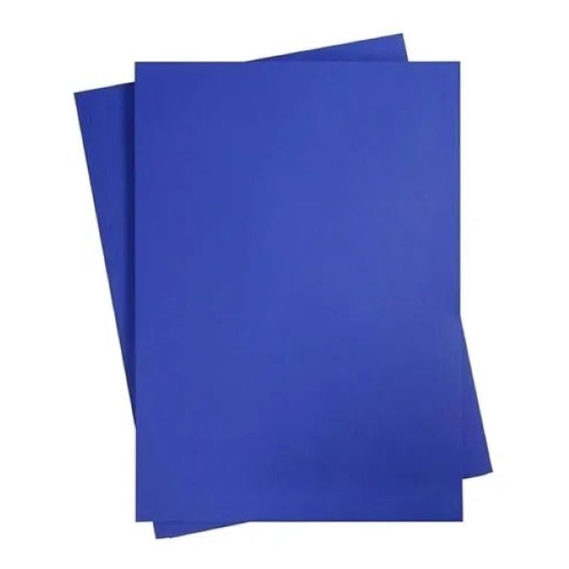 GENERICO - Papel Azul A4 80gr Lisa De 100 Hojas Manualidades