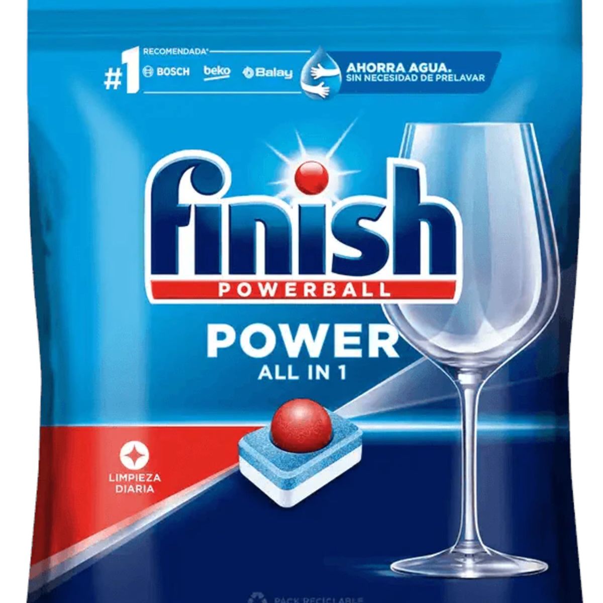 FINISH - Lavavajillas Tabletas Power Finish 80 Un FINISH