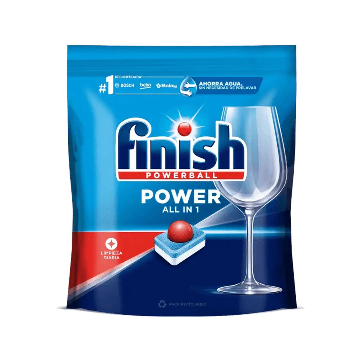 FINISH - Lavavajillas Tabletas Power Finish 80 Un FINISH