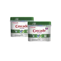 CASCADE - Lavavajilla Platinum Pods 2x48 Un