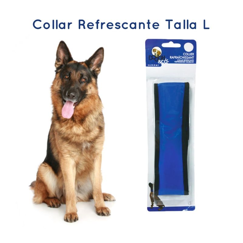GENERICO - COLLAR REFRESCANTE PARA PERROS TALLA L