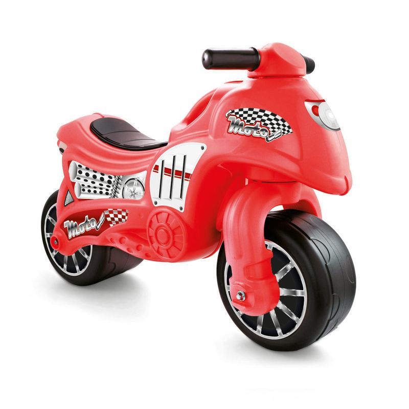 DOLU - Correpasillo Andador Moto Roja Para Niños 71X27X50 Cms Dolu