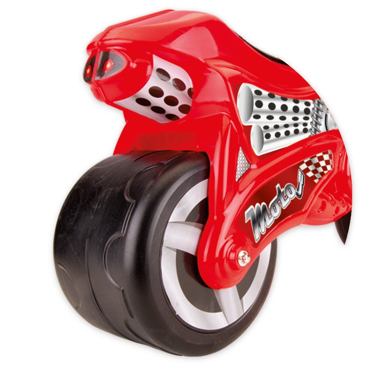 DOLU - Correpasillo Andador Moto Roja Para Niños 71X27X50 Cms Dolu